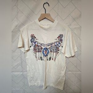 Vintage 1990s Retro Native American T-Shirt